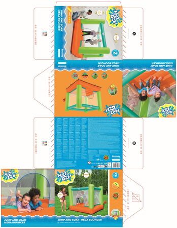 Nafukovací trampolína 1,94 m x 1,75 m x 1,70 m