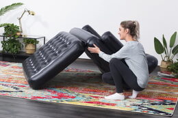 Nafukovací pohovka 5v1 - 1.88m x 1.52m x 64cm