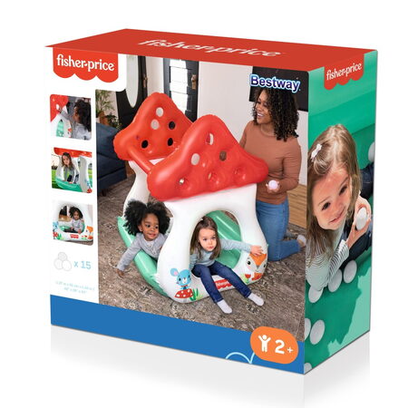 Bazének nafukovací s míčky Muchomůrka Fisher Price