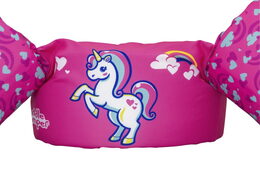 Vesta jednorožec s rukávky dětská plovací