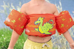 Vesta monster s rukávky dětská plovací