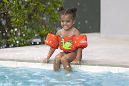 Vesta monster s rukávky dětská plovací