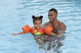 Vesta monster s rukávky dětská plovací