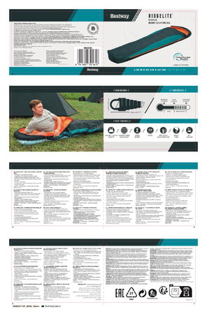 Spací pytel Bestway Ridgelite mumie