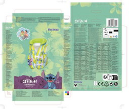 Vesta dětská plovací Stitch 51cmx46cm