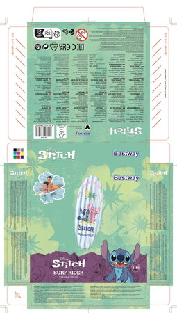 Surf nafukovací Stitch