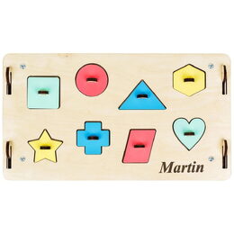 BusyKids Activity board Domeček přírodní