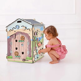 BusyKids Activity board Domeček DINO