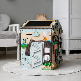 BusyKids Activity board Domeček DINO