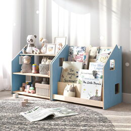 BusyKids Police na hračky modrá