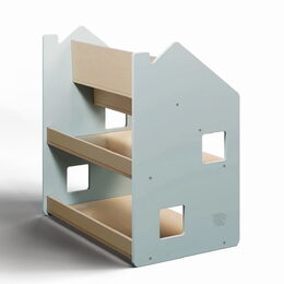 BusyKids Police na hračky a knihy modrá