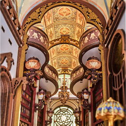 RoboTime 3D skládačka Zarážka na knihy Miniatura domečku Knihovna divů