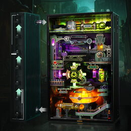 RoboTime 3D mechanická skládačka kuličkové dráhy Město alchymie