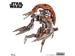 Ugears 3D dřevěná mechanická skládačka Star Wars Droideka