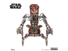 Ugears 3D dřevěná mechanická skládačka Star Wars Droideka