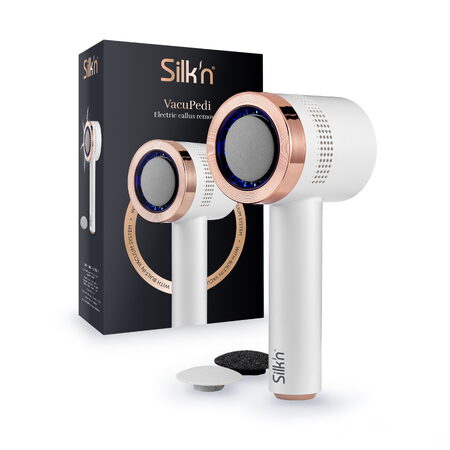 Silk'n VacuPedi Rose Gold odstraňovač ztvrdlé kůže s odsáváním