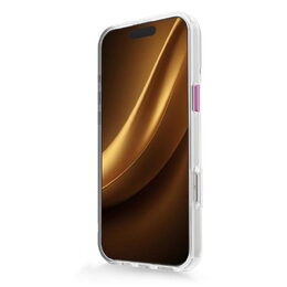 Kryt Clear Thin Mag pro Apple iPhone 16 6,1'' růžový