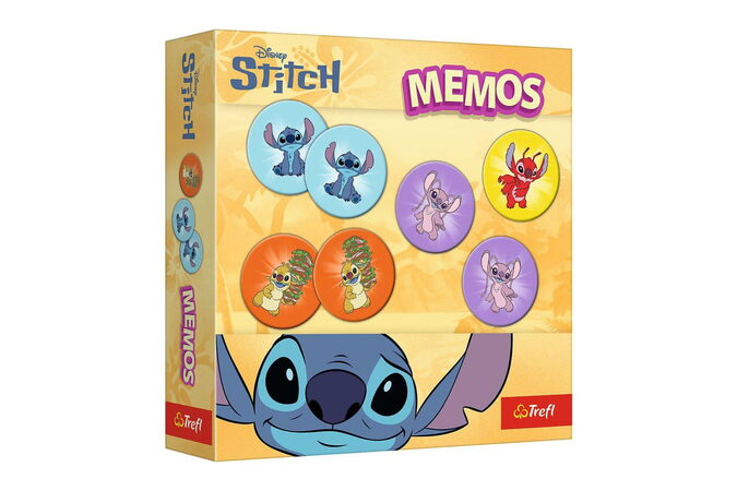 Pexeso papírové Lilo & Stitch společenská hra 36 kusů v krabici 20x20x5cm