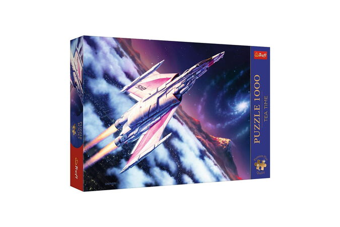 Puzzle Premium Plus: Let do vesmíru 1000 dílků 68,3x48cm v krabici 40x27x6cm