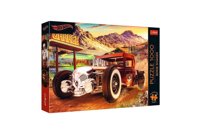 Puzzle Premium Plus: Hot Wheels: Bone Shaker 1000 dílků 68,3x48cm v krabici 40x27x6cm