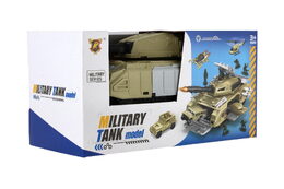 Tank s doplňky plast 13x25cm na volný chod v krabici 28x15x13cm