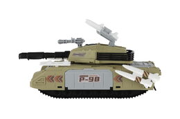 Tank s doplňky plast 13x25cm na volný chod v krabici 28x15x13cm