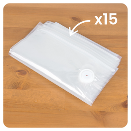 Vakuovací sáčky Huslog do bezdrátové vakuovací pumpy Huslog 5W bílé