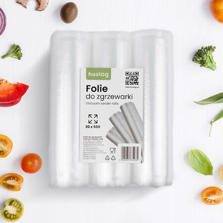 Vakuovací fólie Huslog 3ks role 20x500cm