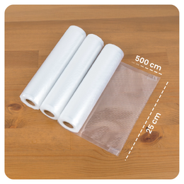 Vakuovací fólie Huslog 3ks role 25x500cm