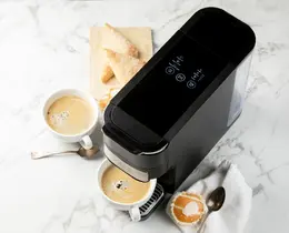 Kávovar 4v1 na pody i na kapsle - černý - DOMO DO748K