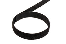 Organizér kabeláže Value Stahovací páska 10mm, suchý zip, 25m, černá