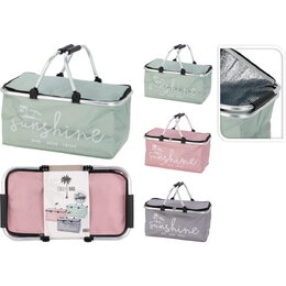 EXCELLENT HOUSEWARE Chladicí košík 48 x 28 x 24 cm fialová KO-170491170fial