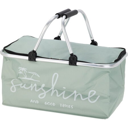 EXCELLENT HOUSEWARE Chladicí košík 48 x 28 x 24 cm zelená KO-170491170zele