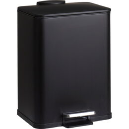 EXCELLENT HOUSEWARE Odpadkový koš kovový DELTA černý 20 l KO-C80654380