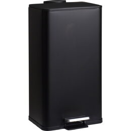 EXCELLENT HOUSEWARE Odpadkový koš kovový DELTA, černý 30 l KO-C80654390