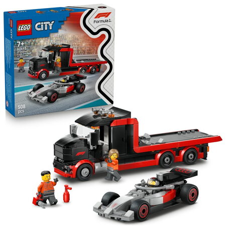 60493 Výst. náklaďák F1 s Audi F1 LEGO