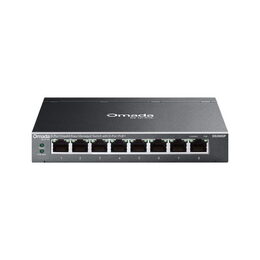 Switch TP-Link ES208GP 8x GLan s PoE+, 64W, Omáda SDN, poškozený obal