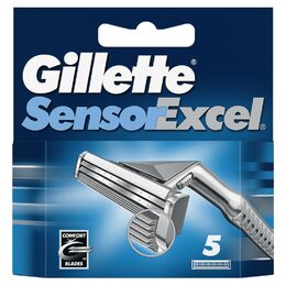 GILLETTE Sensor Excel náhradní hlavice 5 ks