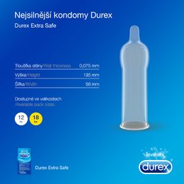 Durex Extra Safe 12ks