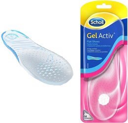 Scholl Gel Activ Flat Shoes vložky do bot s plochou podrážkou