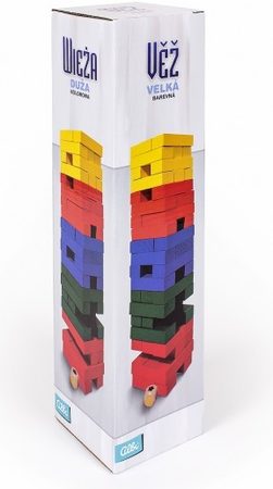 Velká barevná Věž s kostkou