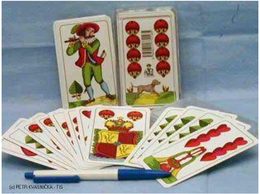 Mariáš jednohlavé hrací karty
