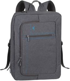 Riva Case 7590 konvertibilní batoh/brašna na notebook 16", šedý