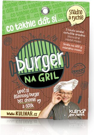Burger na gril Kulinář 30g (BURGERNAGRIL)