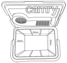 Camry CR 8065 autolednička
