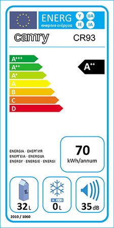 Autochladnička Camry CR93