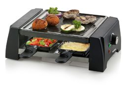 Raclette gril pro 4 osoby - 2v1 - DOMO DO9187G, pro 4 lidi, 600W