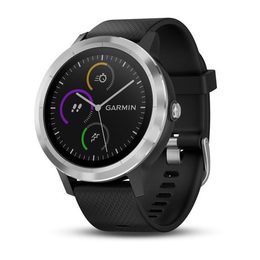 vívoActive3 Optic Silver, Black b GARMIN