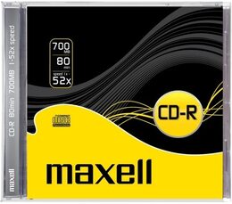 CD-R 700MB 52x 1PK JC 624826 MAXELL