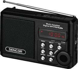 SRD 215 B RÁDIO S USB/MP3 SENCOR (35039901)